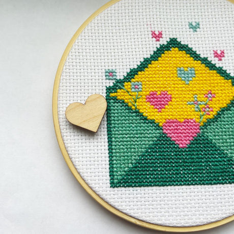 naaldmagneet-hartje - Iris Borduurt