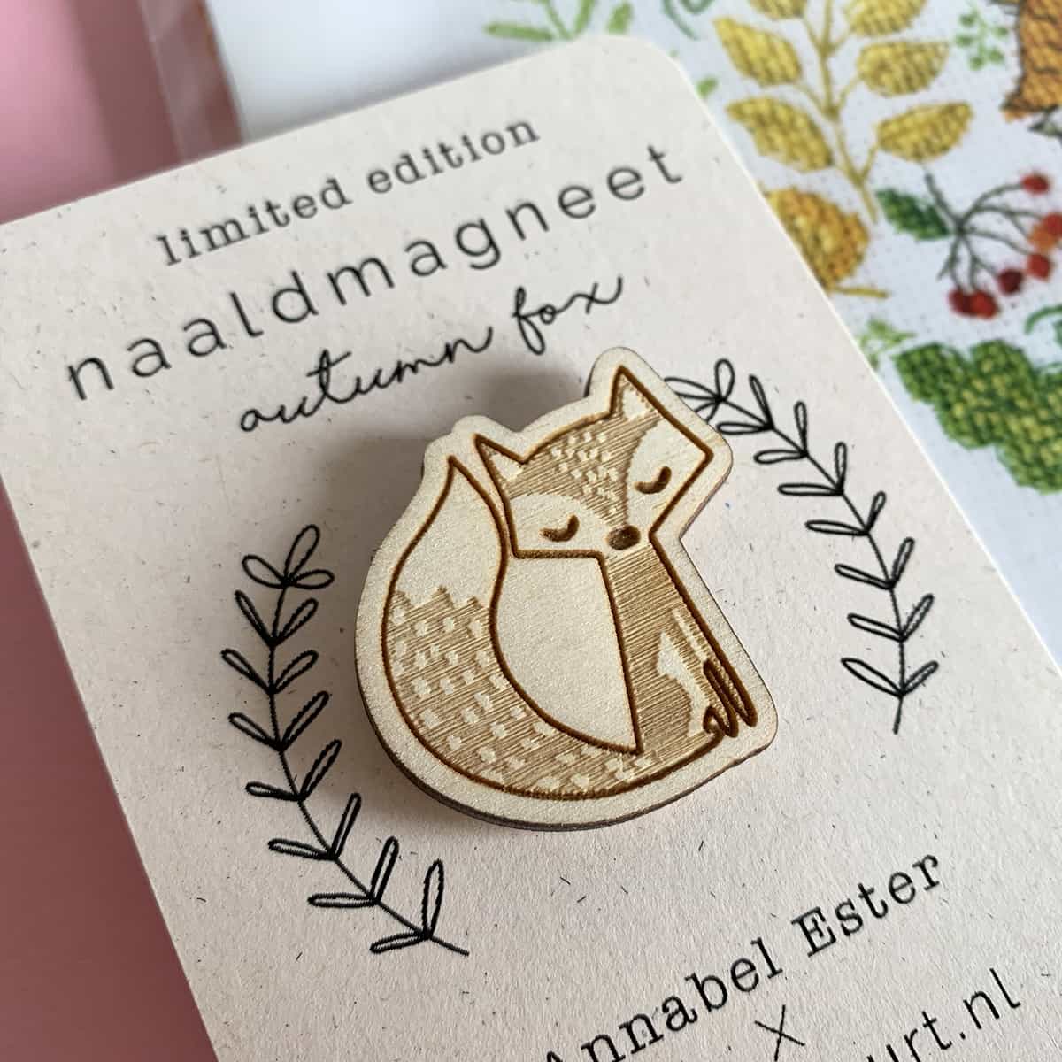 naaldmagneet-vos - Iris Borduurt