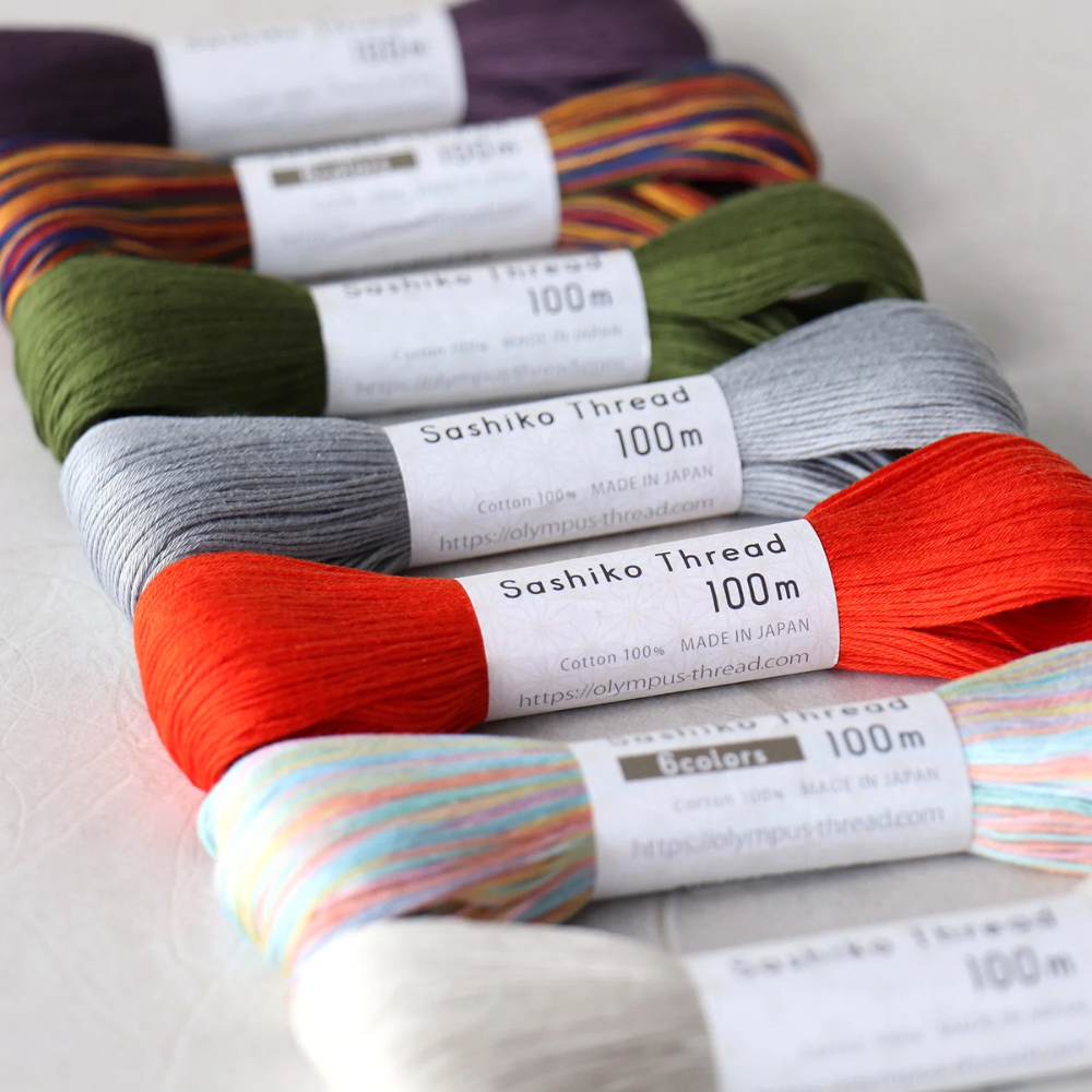 Sashiko garen - Wit - 100 meter