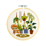 Little Greenhouse - Kamerplanten - Vrij borduren borduurpakket
