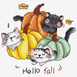 Hello Fall - Herfst borduurpakket