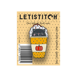 Pumpkin Spice Latte - Kat - Herfst naaldmagneet