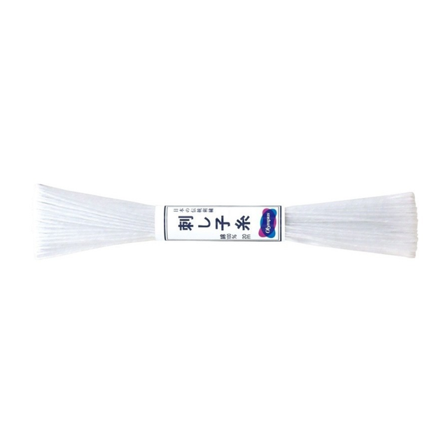 Sashiko garen - Wit - 20 meter -bestellen bij Iris Borduurt