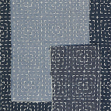 Sashiko sjabloon vierkanten - Geometrisch patroon - 10 x 10 cm