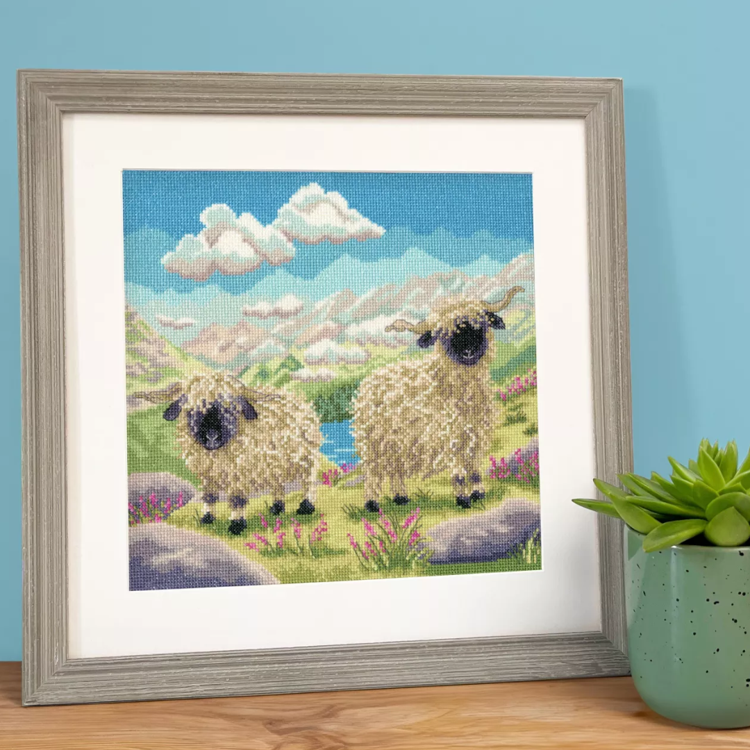 Spag and Hetti - Schapen borduurpakket