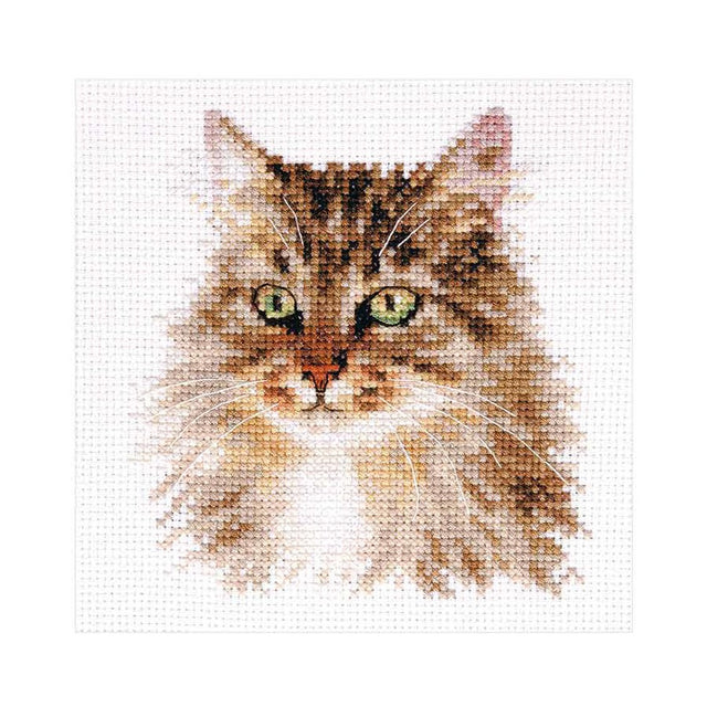 siberische-kat-borduren - Alisa