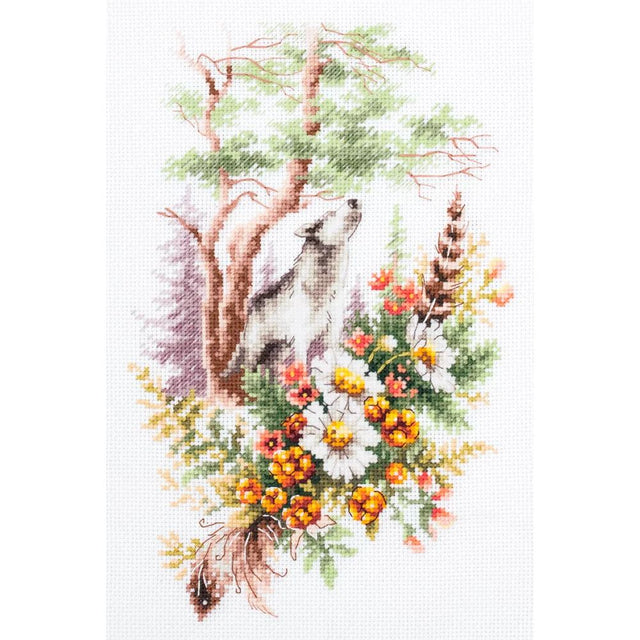summer-forest-spirit-kruissteek-borduurpakket - Magic Needle
