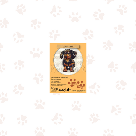 teckel-borduurpakket - Mouseloft