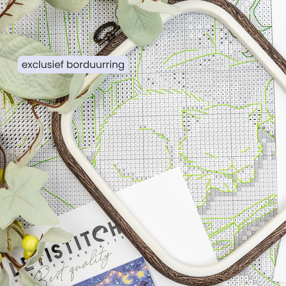 Midnight Magic Notes - LetiStitch borduurpakket
