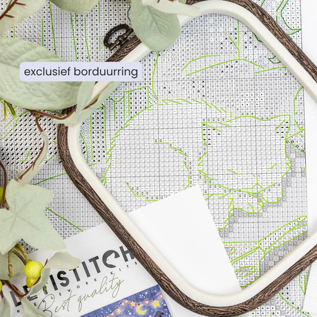 Midnight Magic Notes - LetiStitch borduurpakket