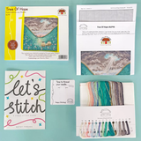 Bothy Threads borduurpakket inhoud tree of hope