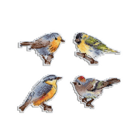 vogel-koelkastmagneten-borduurpakket - MP Studia