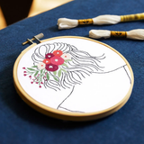 Petal and Pearls borduurpakket - DMC X Nathalie Weinzaepflen borduurpakket