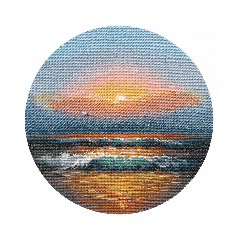 zonsondergang-borduurpakket - Oven