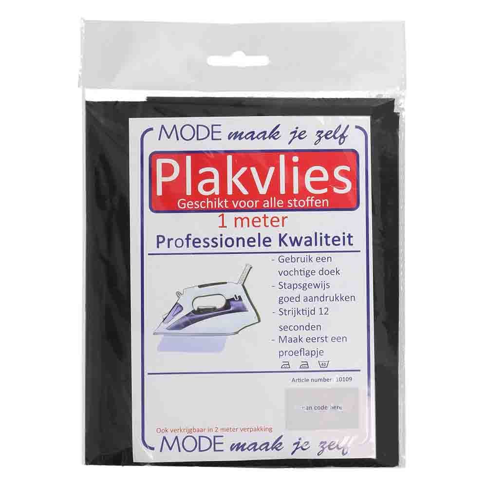 zwart-plakvlies - Iris Borduurt