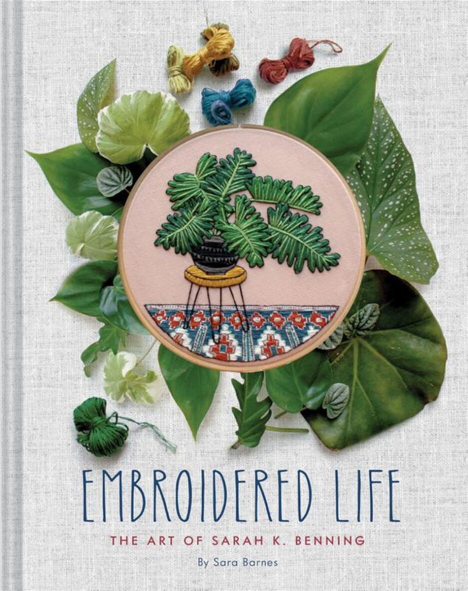 embroidered life sarah k benning borduurboek