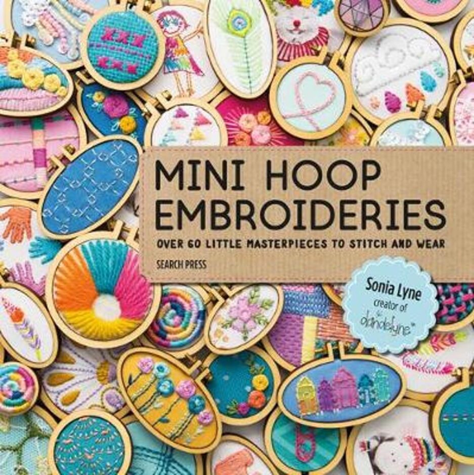 mini hoop embroidery borduurboek