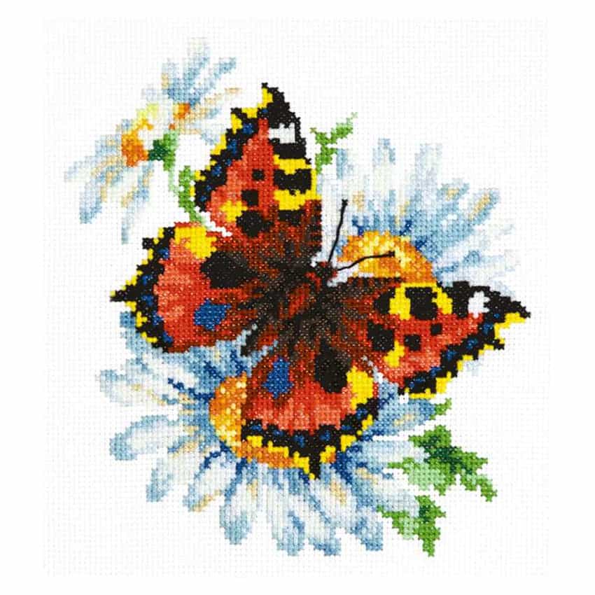 Magic Needle vlinder borduurpakket