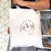 Gratis borduurpatroon voor borduren op een tas
