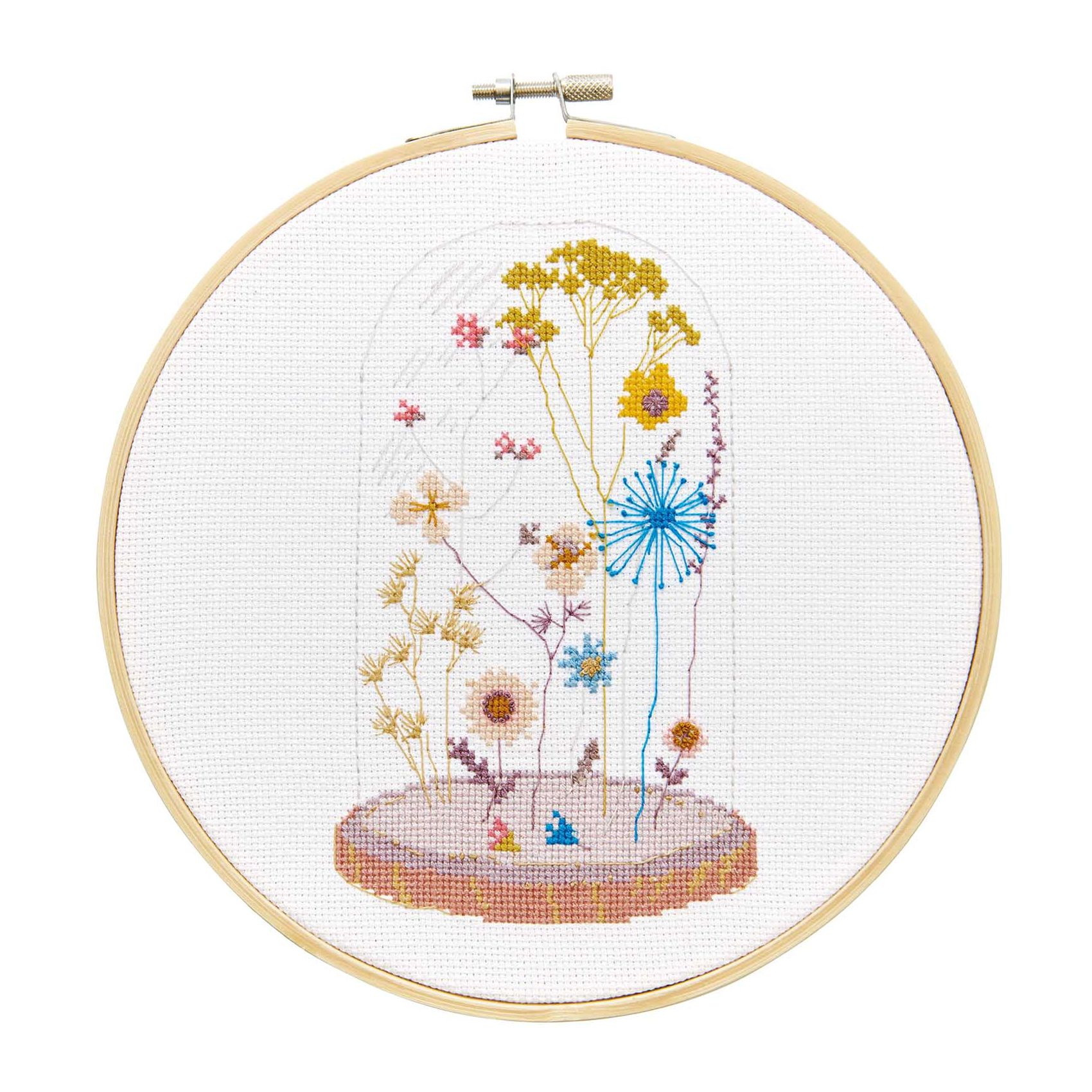 Inspiratie: bloemen borduren - Iris