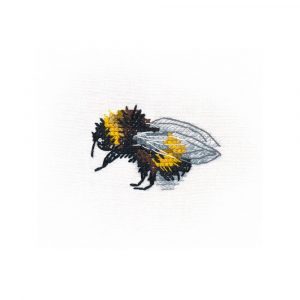 The Furry Bumblebee – Borduurpakket voor kledingstuk