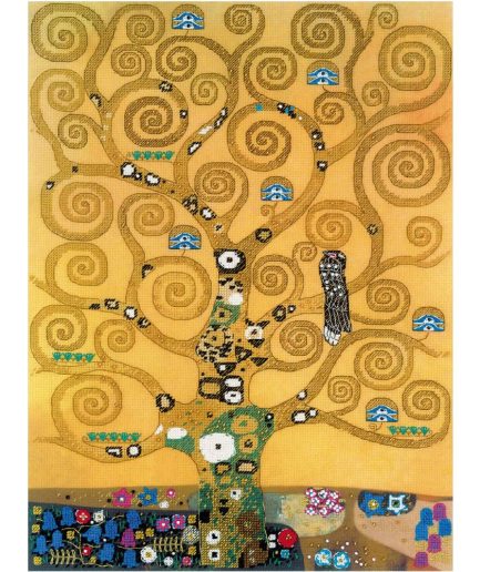 The Tree of Life (Klimt) - Borduurpakket Riolis