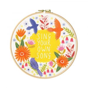 Sing Your Own Song – Bothy Threads borduurpakket met borduurring
