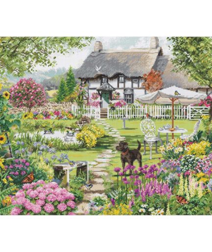 Cottage Garden borduurpakket