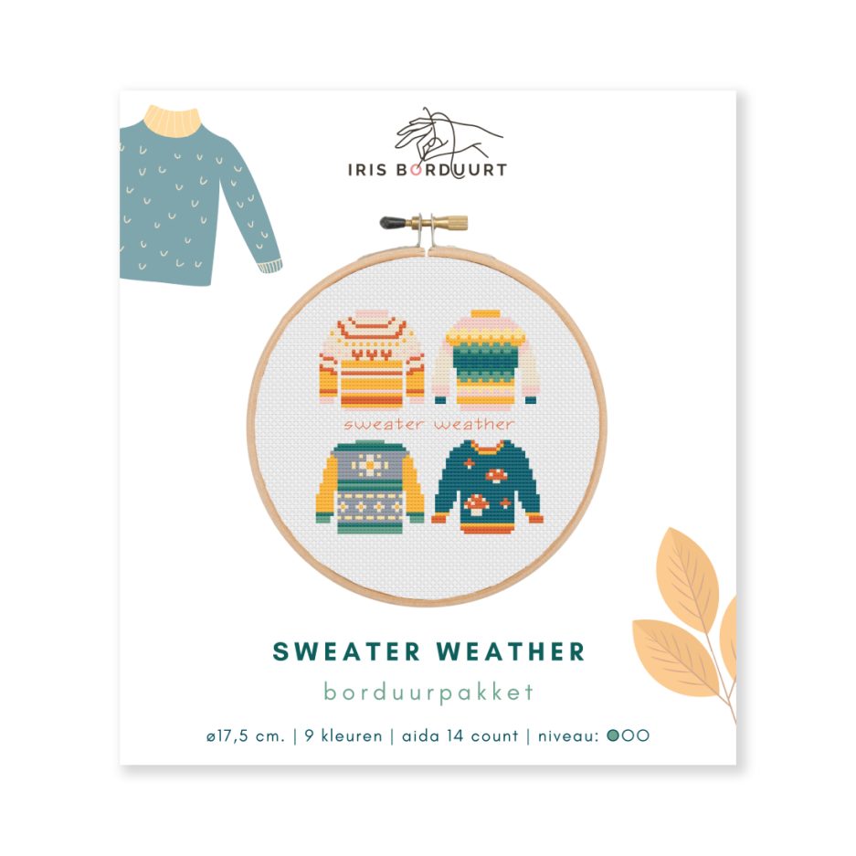 Sweater Weather borduurpakket
