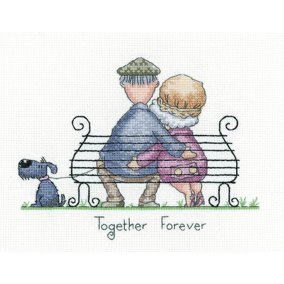 Together forever borduurpakket