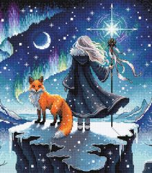 sorceress-of-the-auroras-and-her-fox-borduurpakket